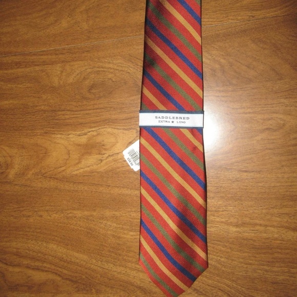 Men's Silver Polyester Extra Long Neck Tie-Men's Neck Ties - Mens Dress Tie - Trendy Mens Ties main image 0